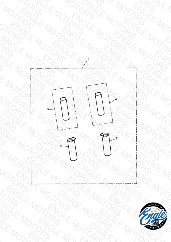 Fork Shroud Set, Chrome > 281465-F2/279278-F4