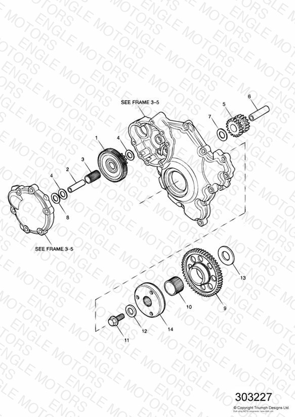 Alternator/Starter Drive Gears