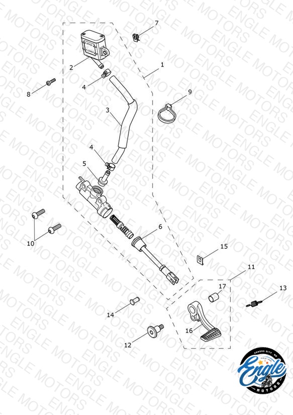 Rear Brake Master Cylinder