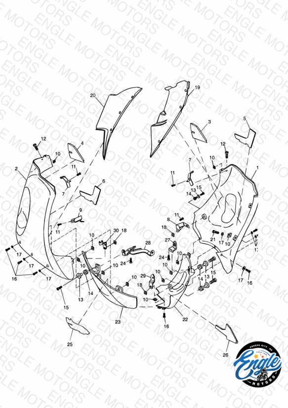 Bodywork - Lower Fairings