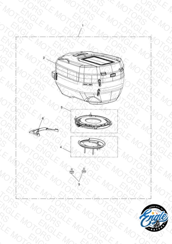 Tank Bag Kit, Q/R, 15-18L