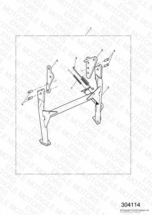 Centrestand DE,ES,IT,JP,NL,NZ,SE & UK 186151 »