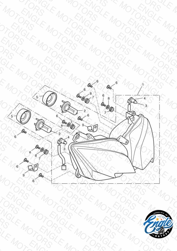 Headlight/Mountings