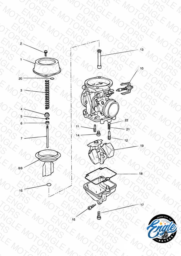 Carburettor Parts 3 Cyl (Carb assy T1240635)