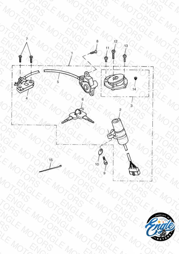 Ignition Switch & Lock Set