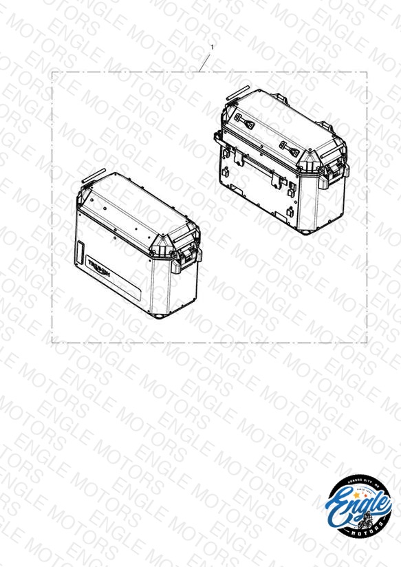 Aluminium Pannier Kit, Slv