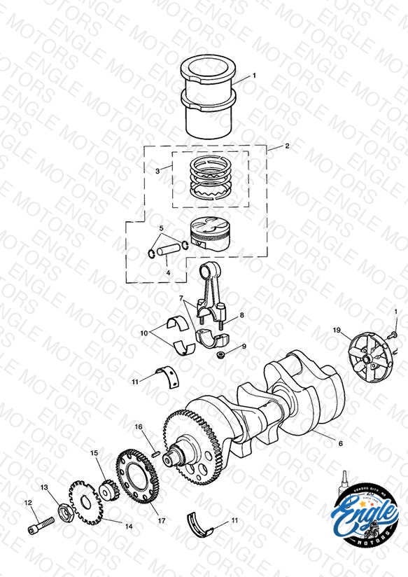 Crankshaft/Conn Rod/Pistons and Liners