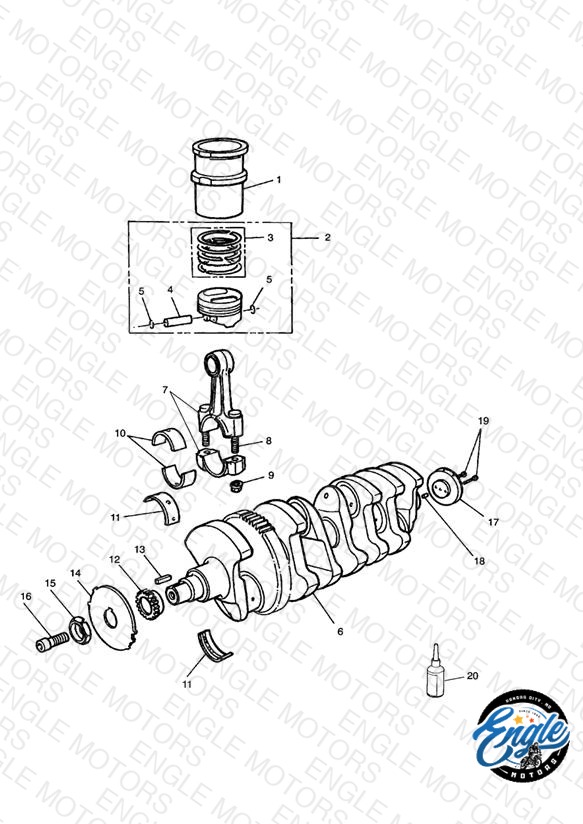Crankshaft/Conn Rod/Pistons and Liners