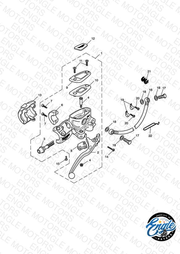 Front Brake Master Cylinder & Hoses