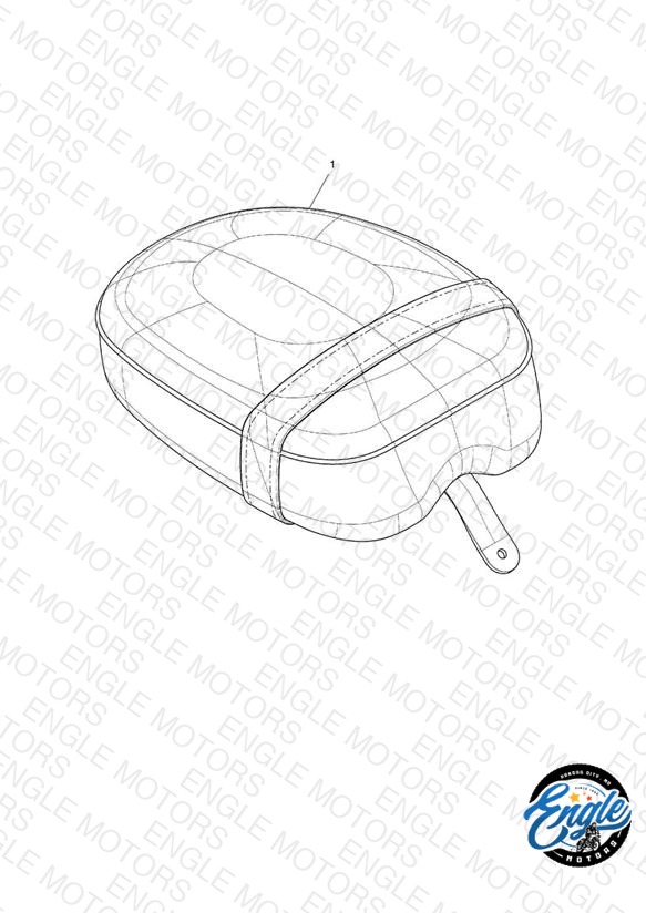 Seat, Pillion, Comfort, Black