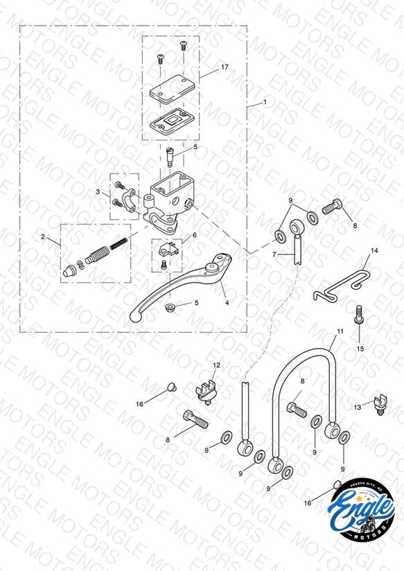 Front Brake Master Cylinder & Hoses