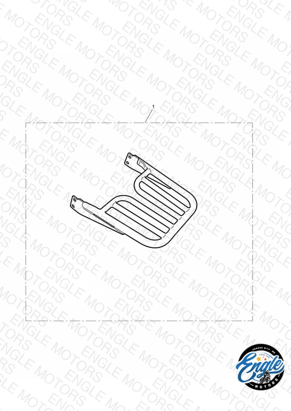 Chrome Luggage Rack