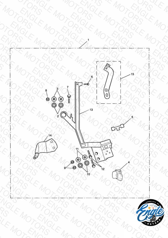 Pannier Rail, LH, Sub Assy