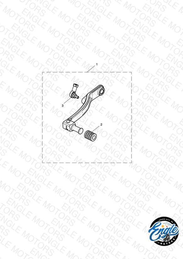 Folding Gear Pedal