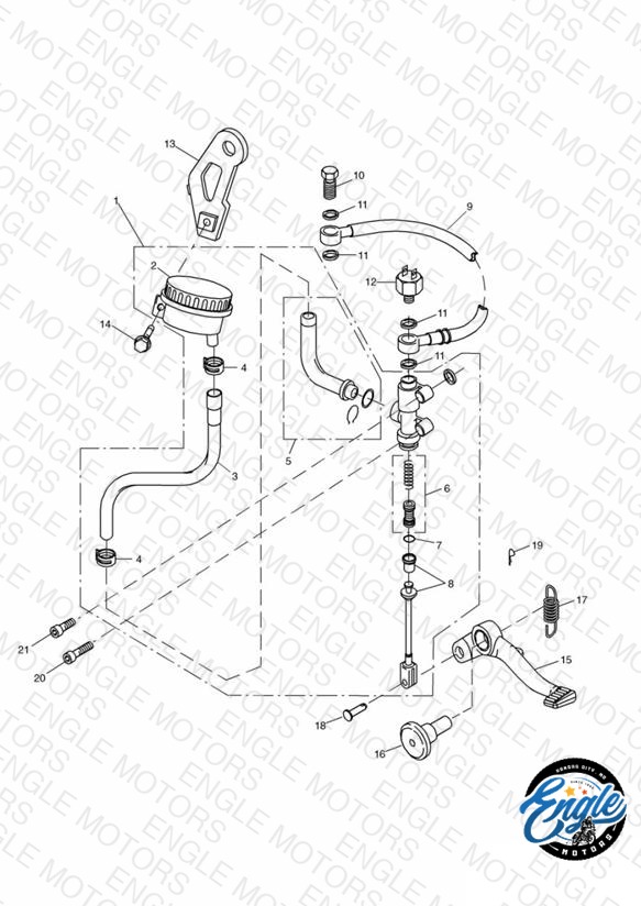 Rear Brake Master Cylinder