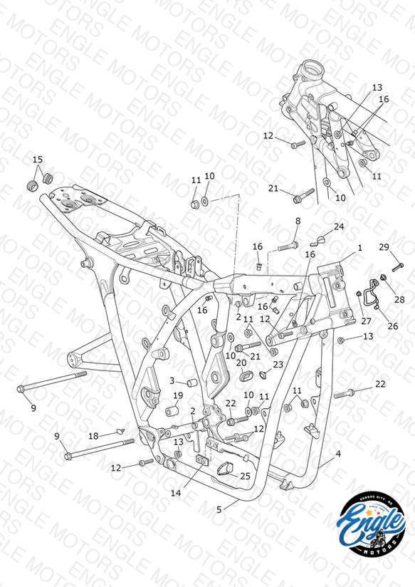 Main Frame Assembly > 914972 - All Expt BR & IN, > 917474 - BR & IN Only
