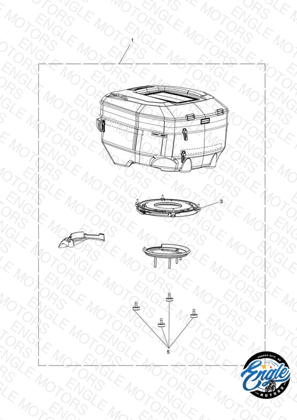 Tank Bag Kit, Q/R, 15-18L