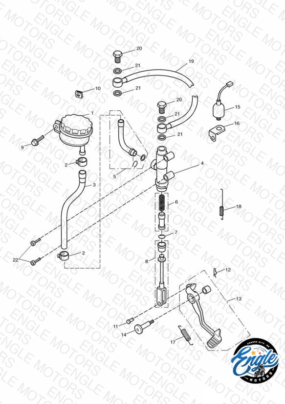 Rear Brake Master Cylinder