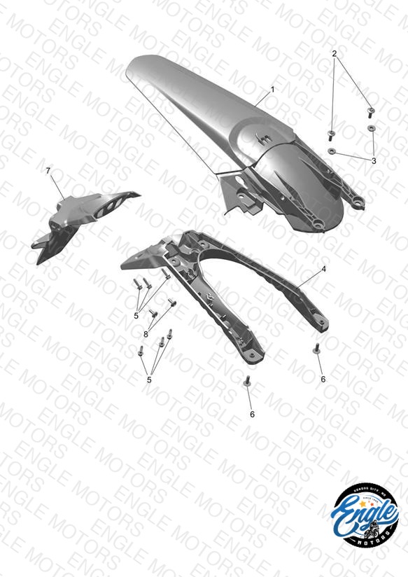 Rear Mudguard