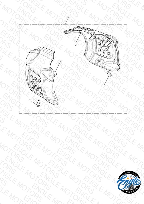 Intake Covers Kit, Black