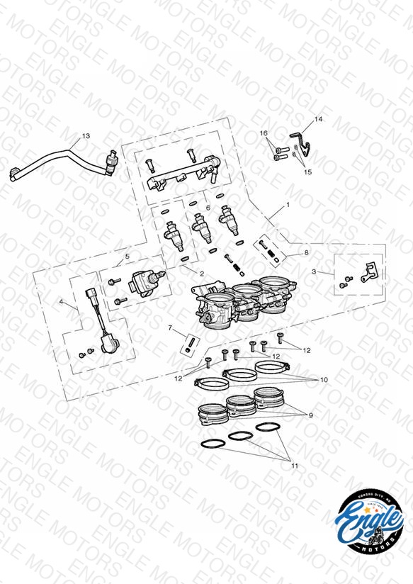 Throttles, Injectors and Fuel Rail