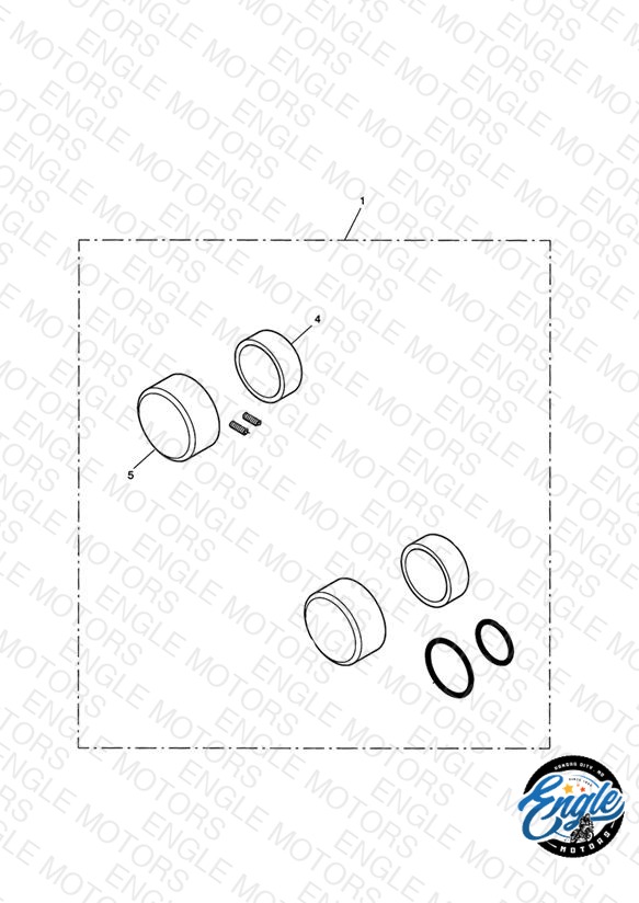Axle Cover Kit, BNVL Classic