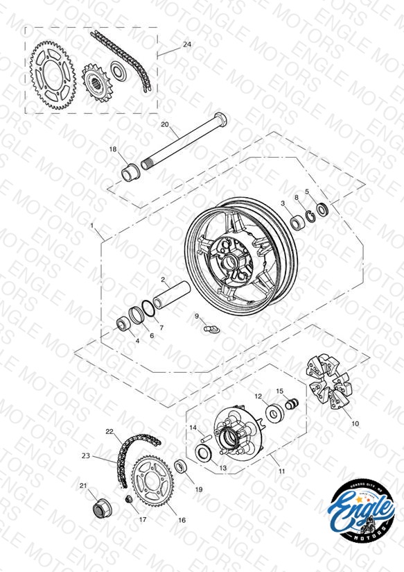 Rear Wheel & Final Drive 469051 >