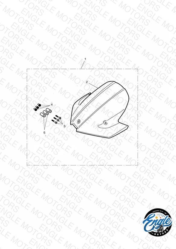 Flyscreen Visor Kit > 482181