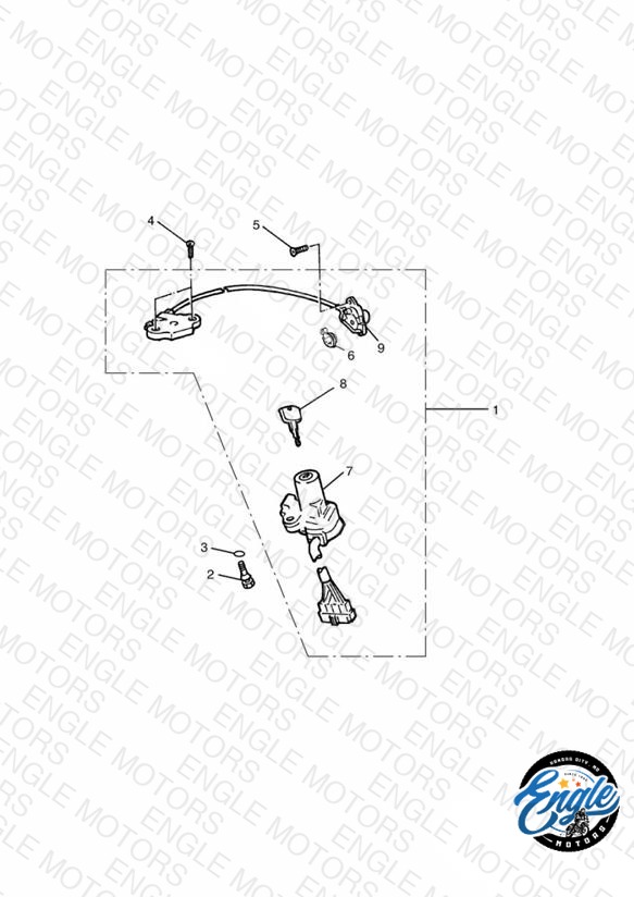 Ignition Switch/Seat Lock » 56491