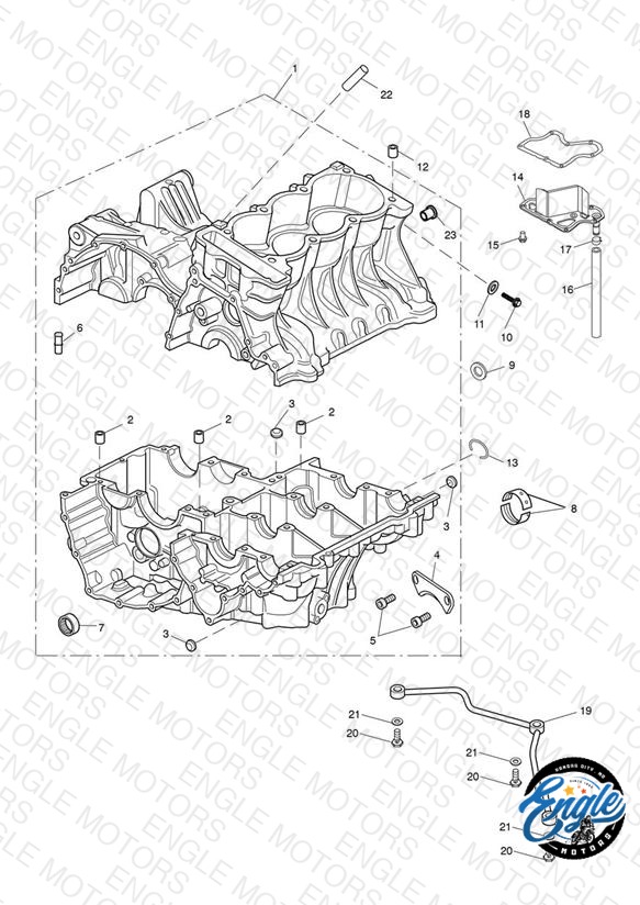 Crankcase & Fittings