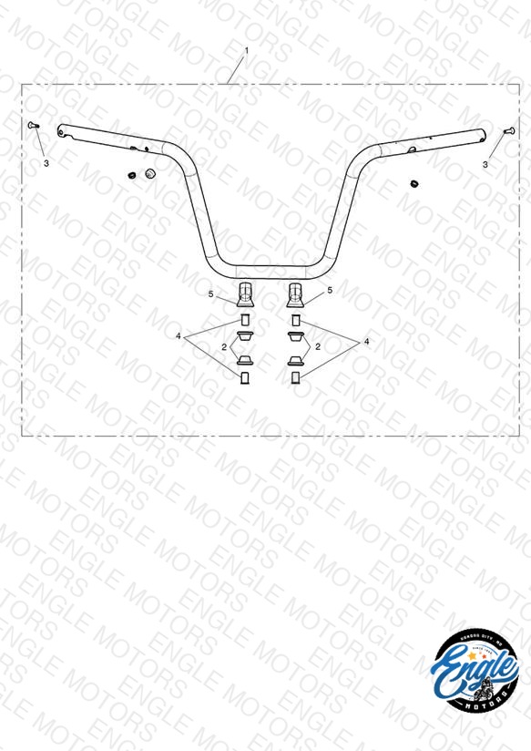 High Handlebar Kit, Black