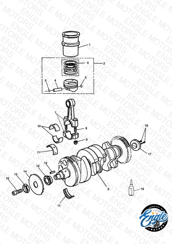 Crankshaft/Conn Rods/Pistons and Liners