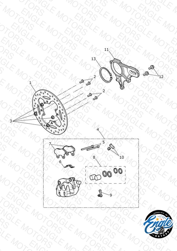 Rear Brake & Disc