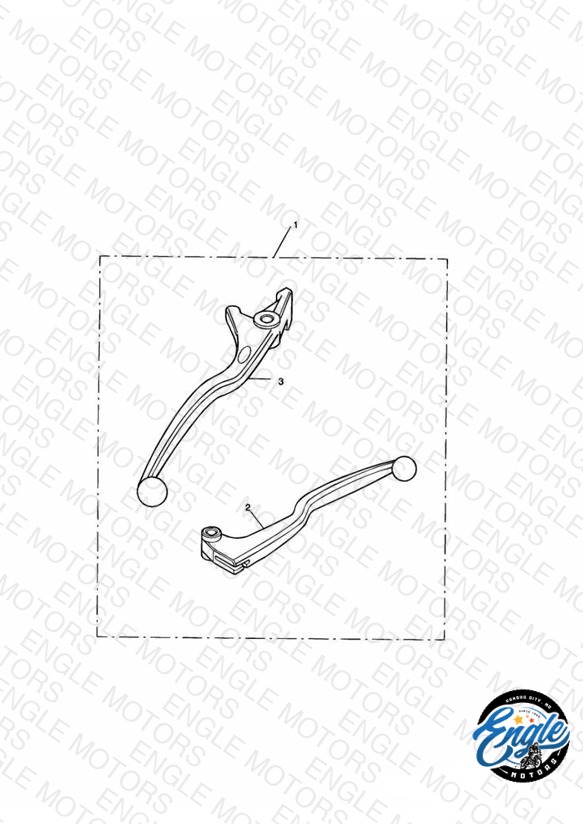 Lever Kit, Handlebar