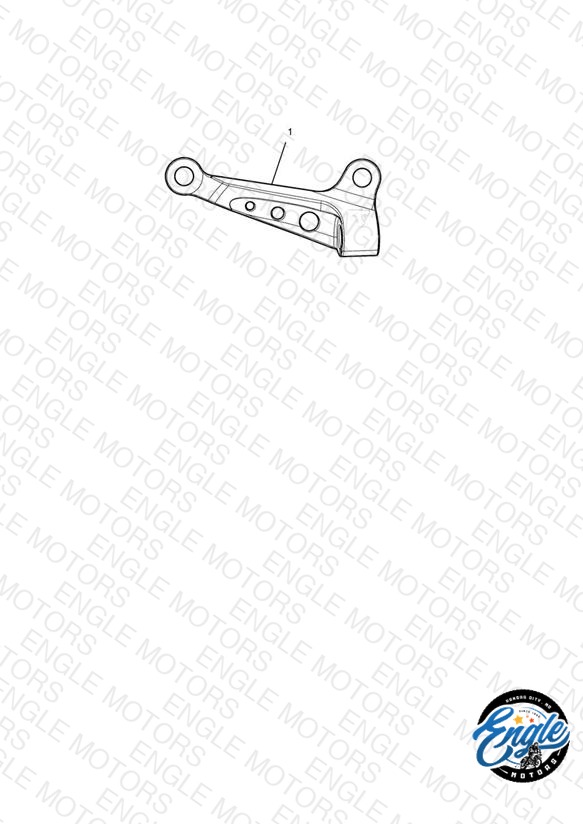 Clutch Cable Guide, Black