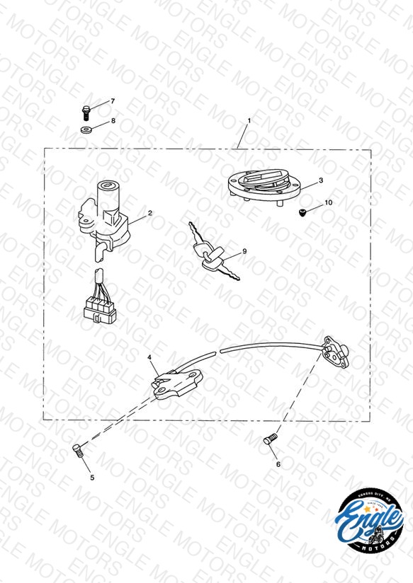 Ignition Switch & Lock Set