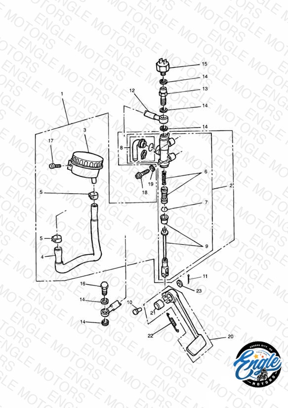 Rear Brake Master Cylinder