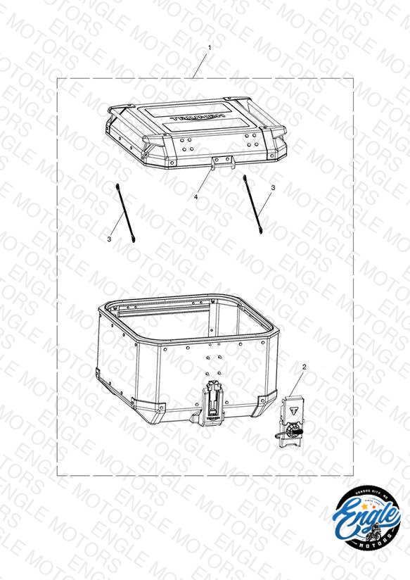 Top Box, Aluminium, Slv, KL