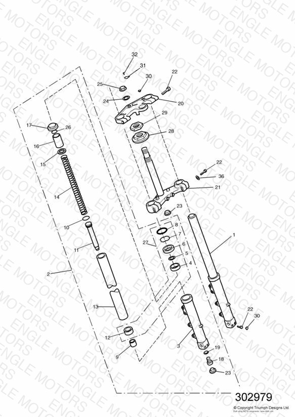 Front Forks and Yokes Sprint/Sprint Executive