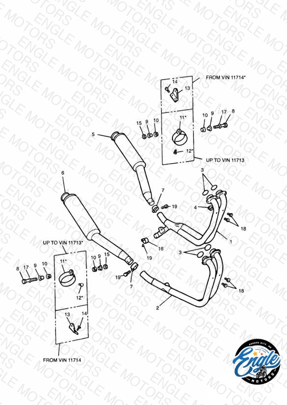 Exhaust System 4 Cylinder
