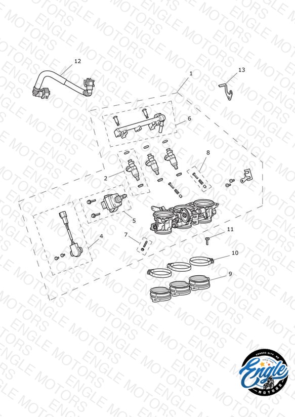 Throttles, Injectors and Fuel Rail