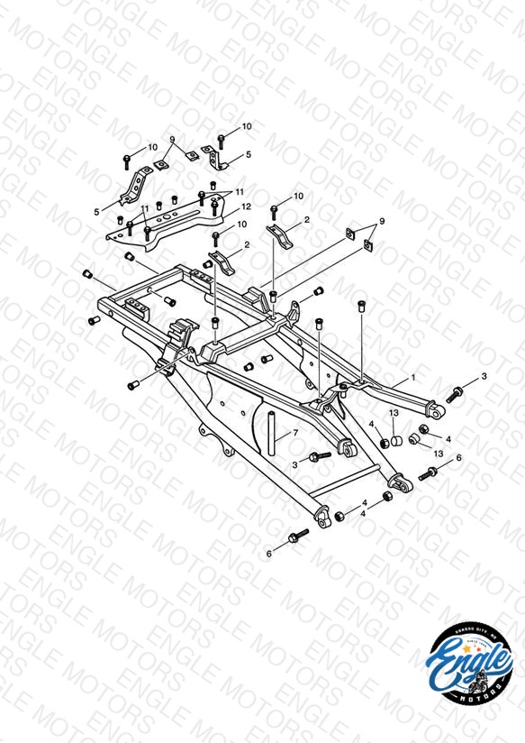 Rear Sub-Frame and Fittings