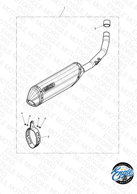 Silencer, Slip On Assy, Arrow