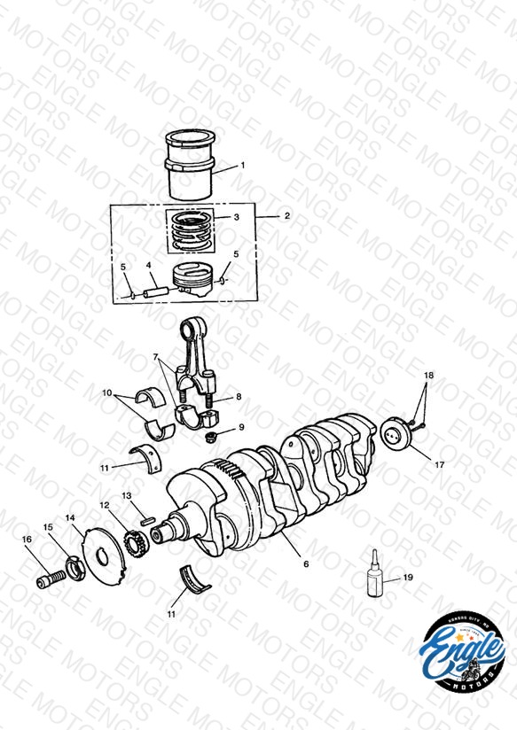 Crankshaft/Conn Rods/Piston and Liners