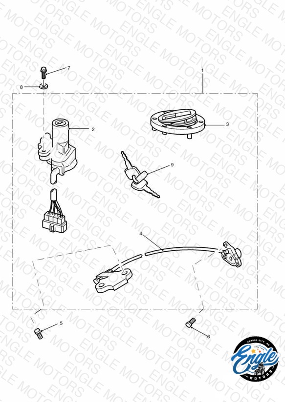 Ignition Switch/Seat Lock
