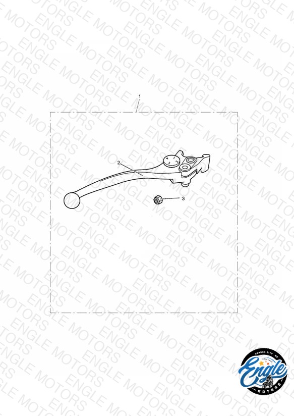 Brake Lever Kit, Adjustable