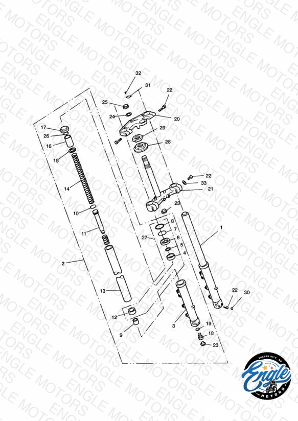 Front Forks and Yokes » 44301