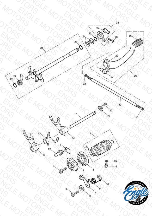 Gear Selectors & Pedal > 468390