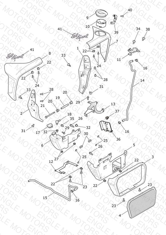 Radiator Cowls & Expansion Tank