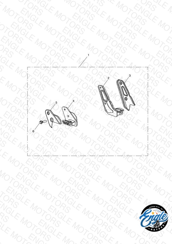 Rider Footboard Mounting Kit